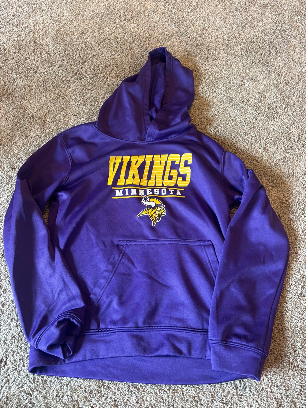 NFL Youth Minnesota Vikings Apparel Hooded Pullover